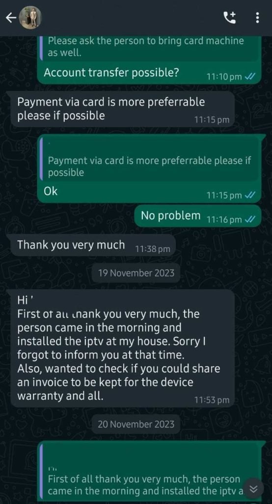 What Our Customers Are Saying about IPTV Riyadh